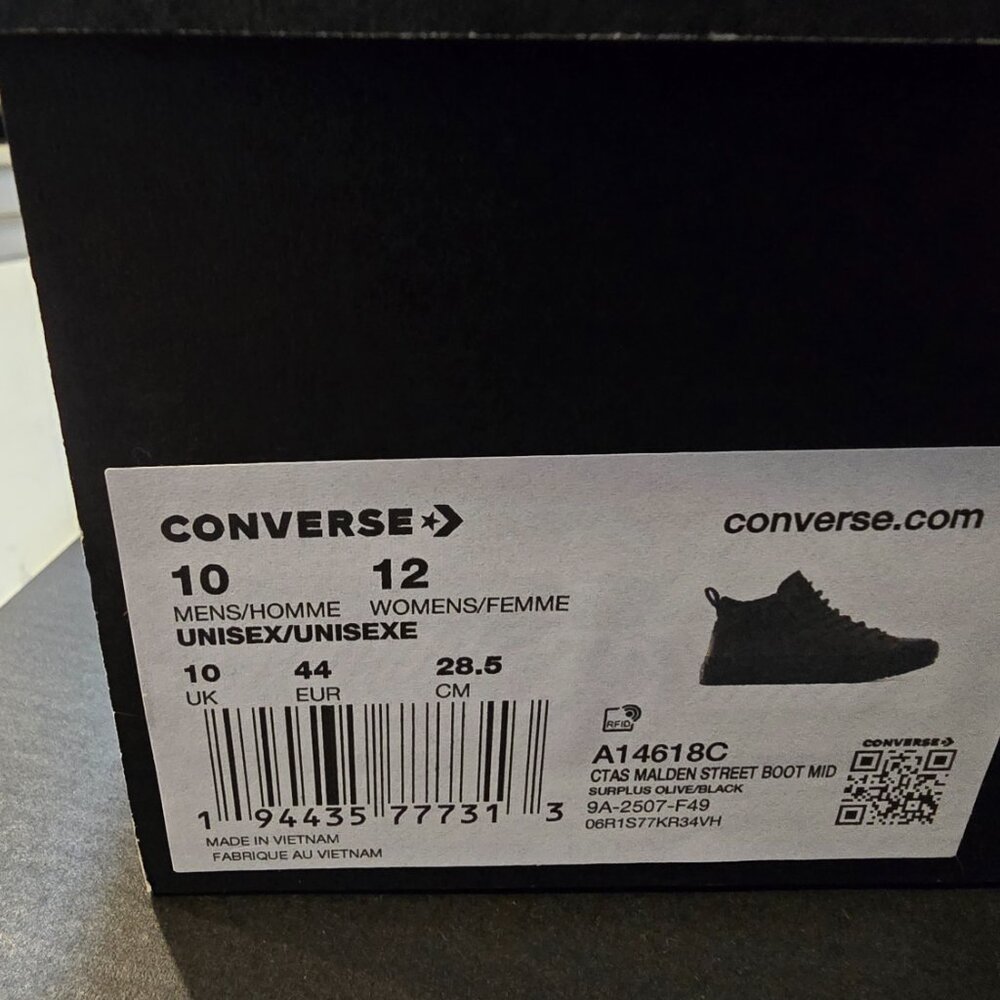 CONVERSE Men's Chuck Taylor All Star Malden Street Boot Water-Repellent 2025 10 - Picture 11 of 16